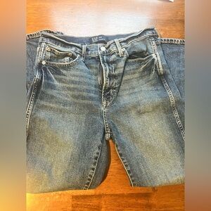 GAP Women's Blue Straight Leg Jeans